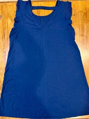 Lilly Pulitzer Deep Navy V-Neck Sleeveless Tank